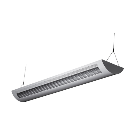 Alcon Lighting Catalina 10106-4  4 Foot T8 and T5HO Fluorescent Architectural Linear Suspension Direct Indirect Lighting Fixture