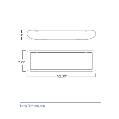 12-Inch Low-Profile Surface-Mount LED Wraparound Light