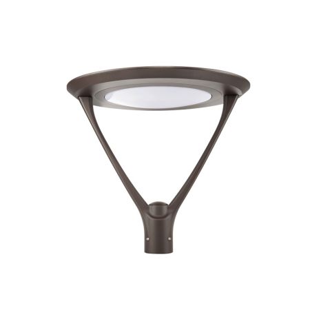 Product rendering of the 11410 architectural post top light shown with a bronze finish