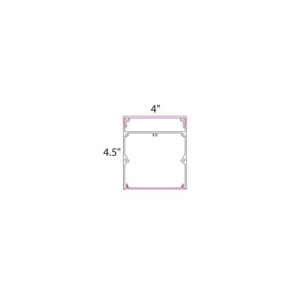 Wet Location 4-Inch Linear LED Ceiling Light