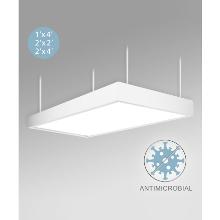 Antimicrobial LED Low Bay Pendant Light