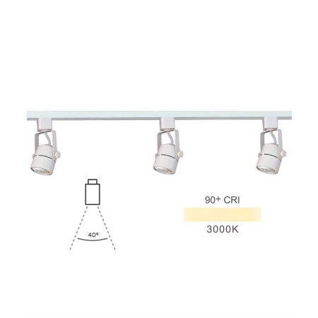 3-Light LED Track Lighting Kit