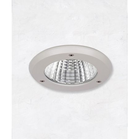 4-inch Round Vandal-Resistant Exterior LED Recessed Light