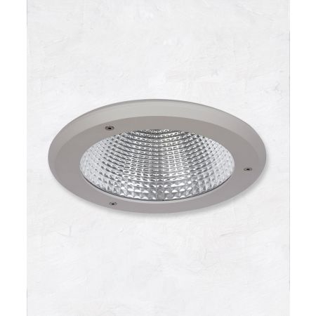 6-inch Round Vandal-Resistant Exterior LED Recessed Light