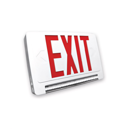 Alcon Lighting 16115 Combination LED Exit Signs with Emergency Lights