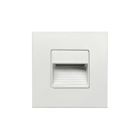 Alcon Lighting 9054 Ara LED Architectural Square Baffle Louver Recessed Pathway/Step Light