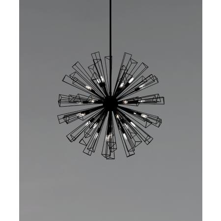 35-Light 54-Inch Sphere Chandelier Decorative Pendant Light