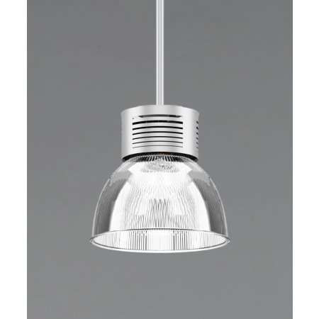 Line drawing showing the dimensions of the 15209-12 high bay and low bay LED light