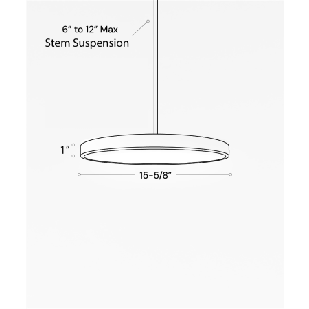 12182-7 LED disk light shown in a black finish and with a 7-inch diameter flush lens.