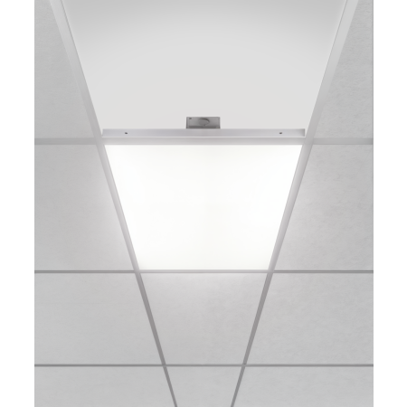 Alcon Lighting 14075-R LED 
recessed troffer panel light with a white finish.